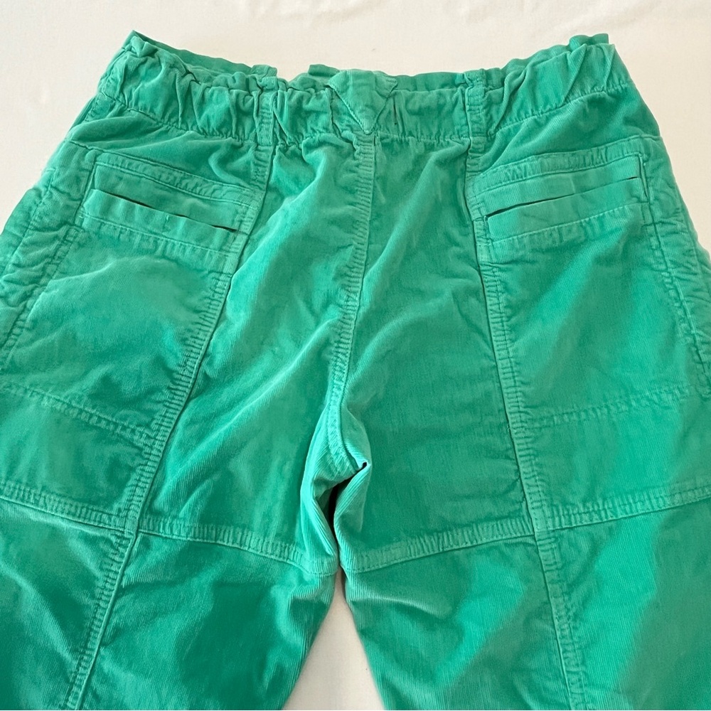 We The Free Angelo Pull On Cord Jogger Corduroy Waist Tie Snap Cuffs Green Pants - Picture 8 of 13
